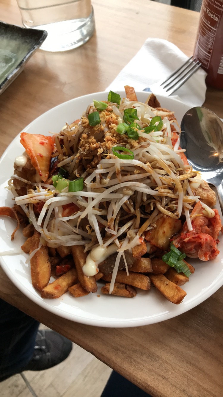 Kimchi Fries from Bao Down - Gastown, Vancouver, BC