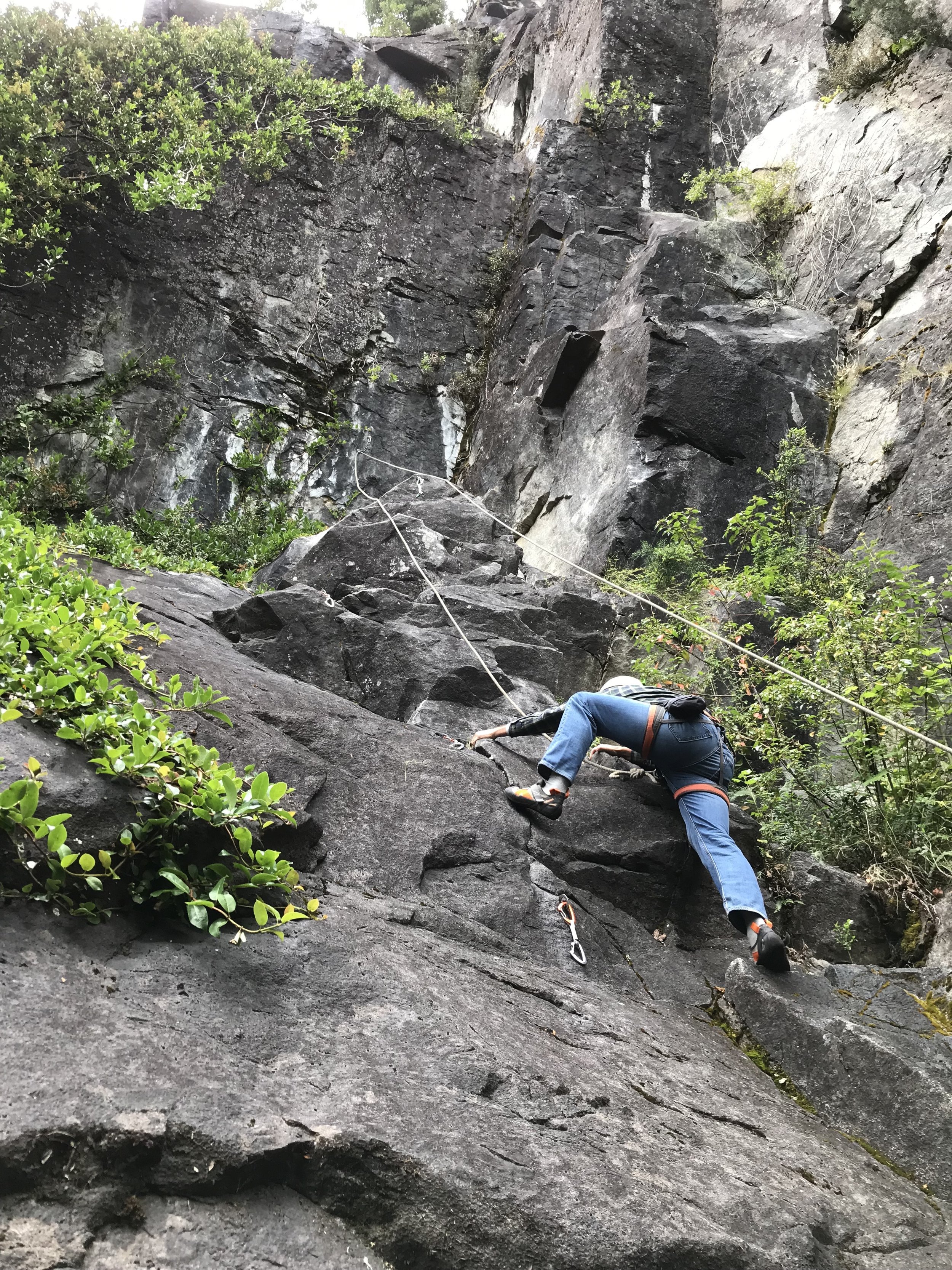 Rock Climbing Pucon, Chile
