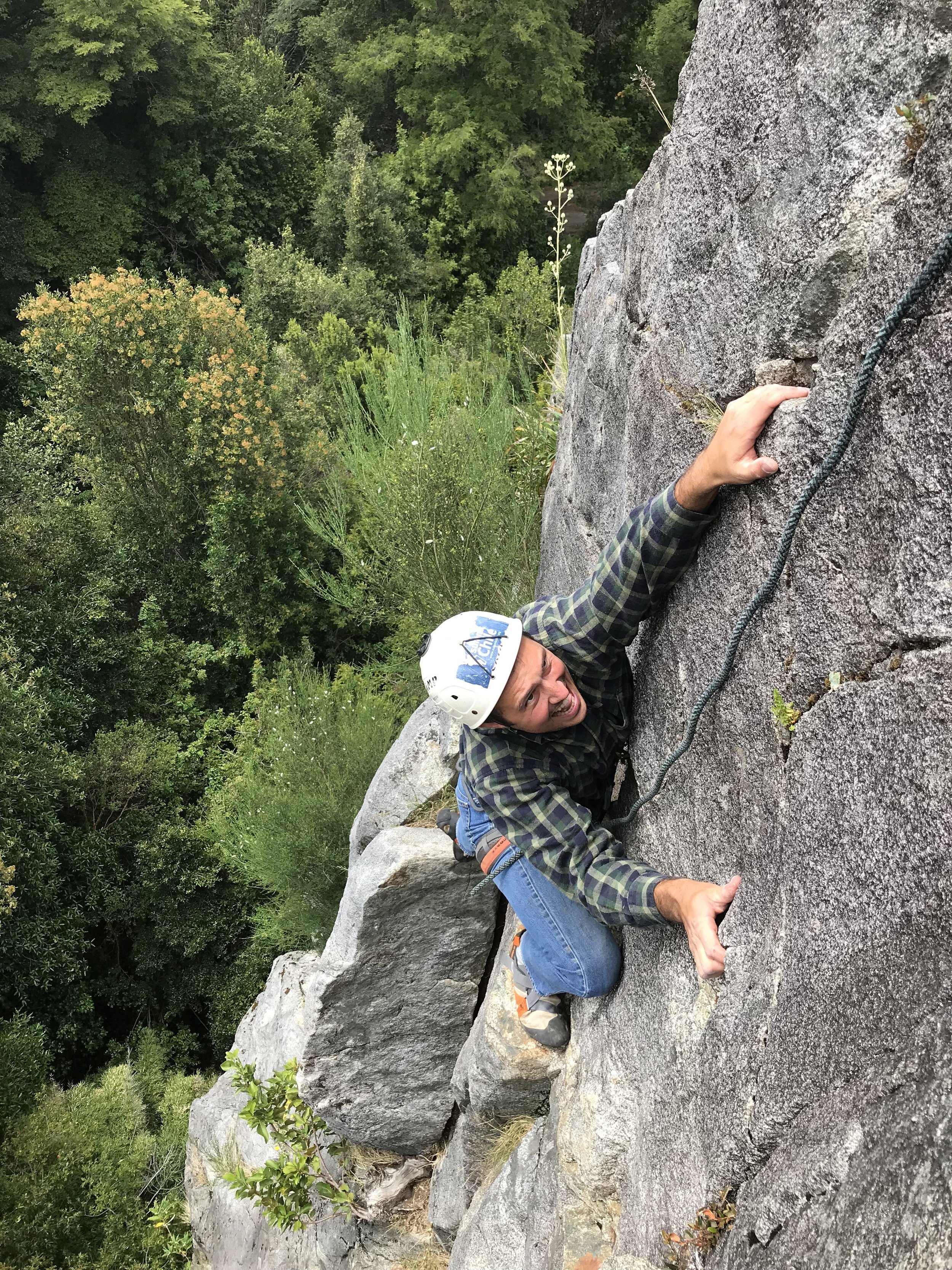 Rock Climbing in Pucon, Chile