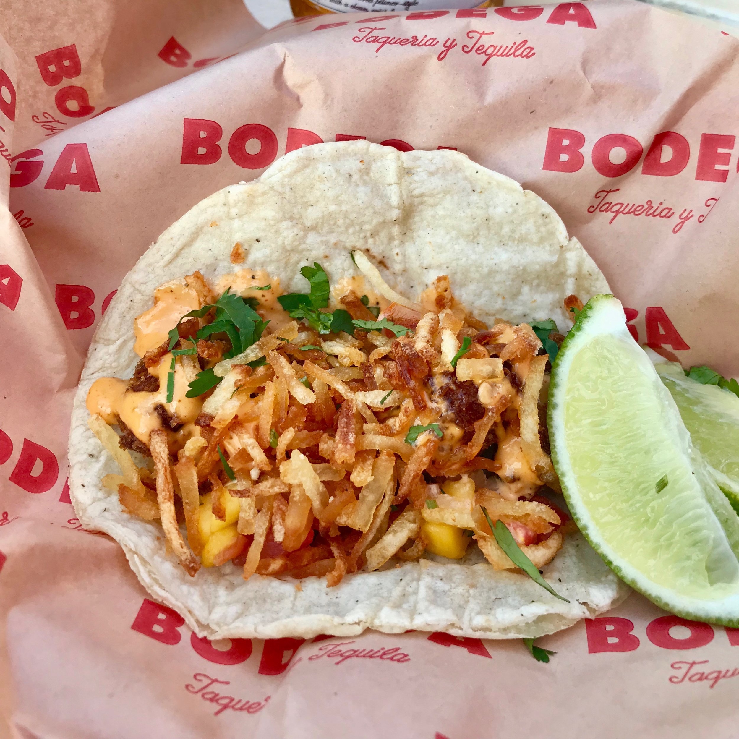 Bodega Taqueria y Tequila - Lobster Taco. Miami, FL