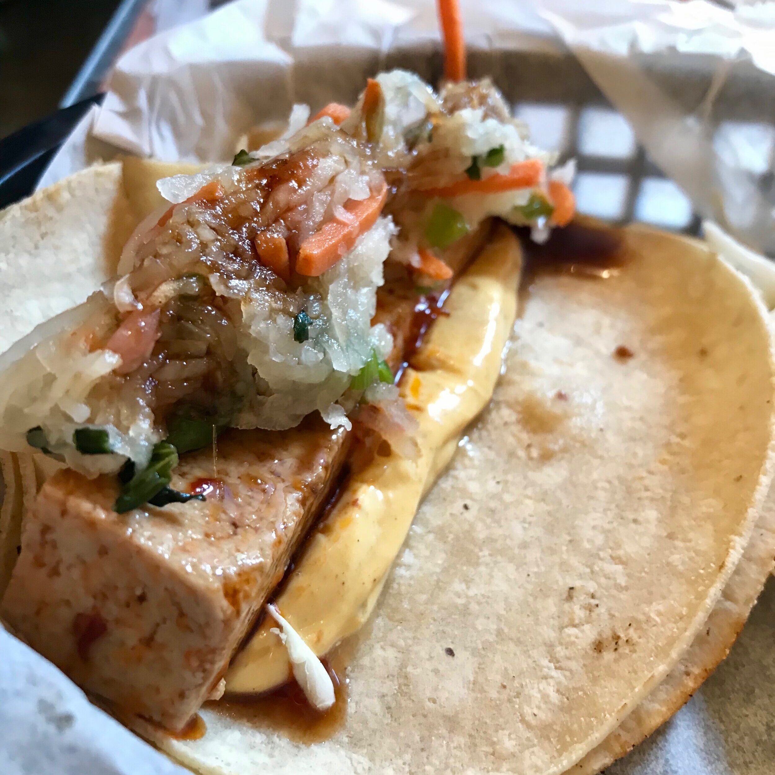 White Duck Taco Shop - Banh Mi Tofu. Asheville, NC