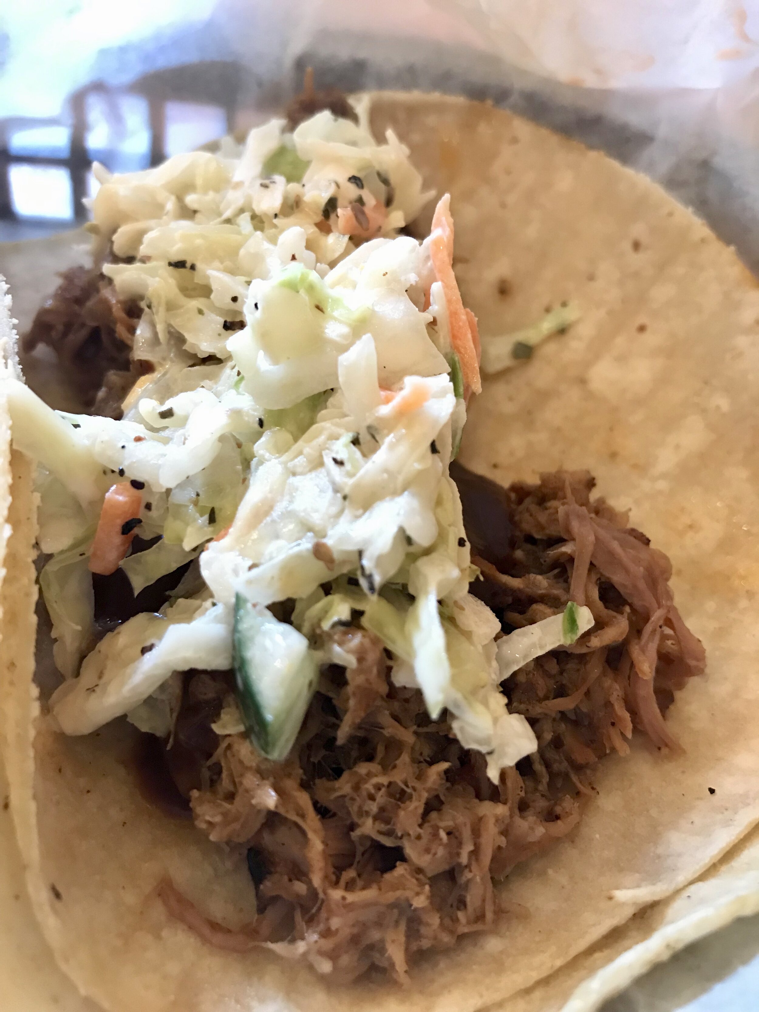 White Duck Taco - BBQ Carnitas. Asheville, NC