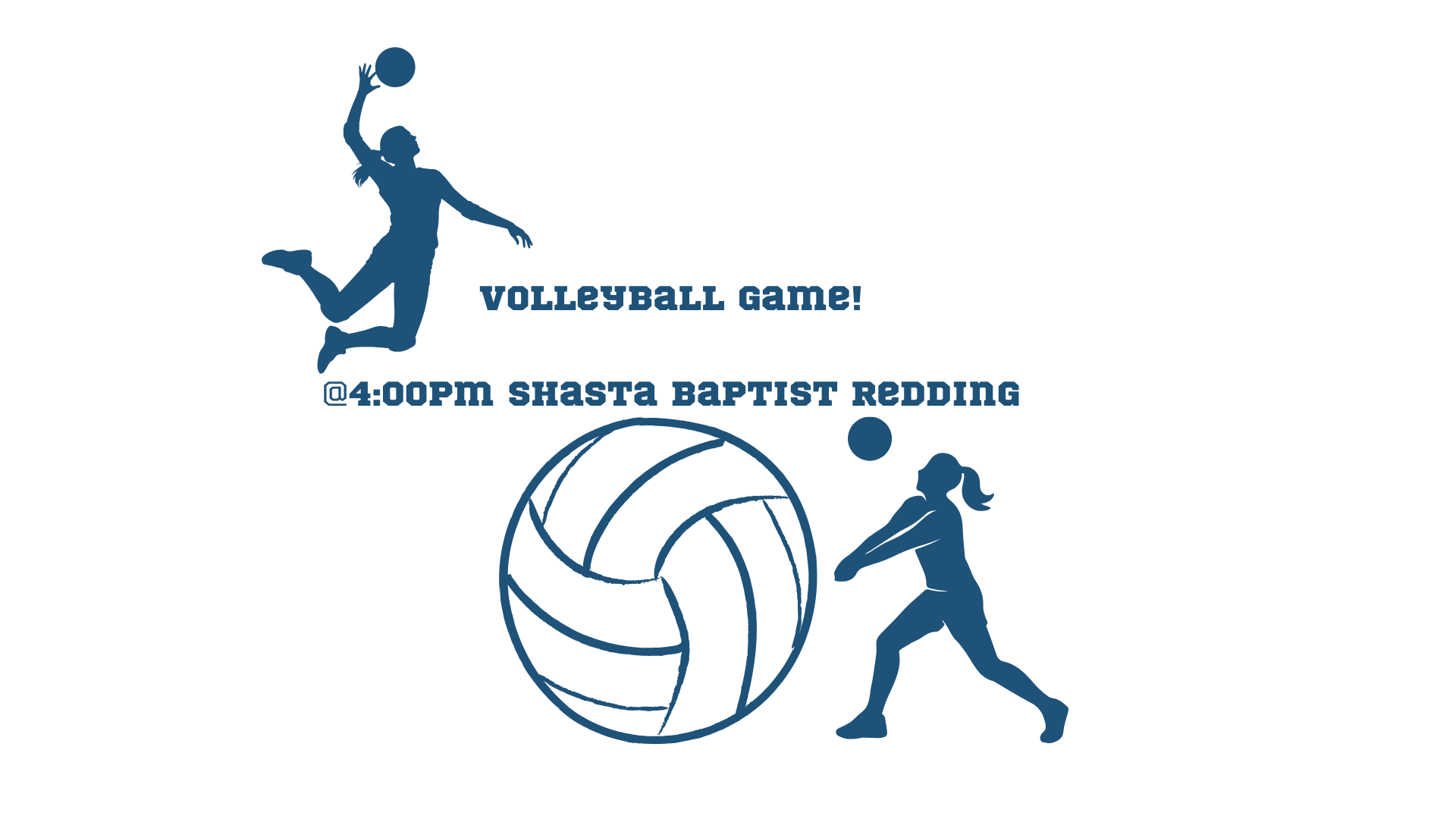 Volleyball @ Shasta Baptist Redding