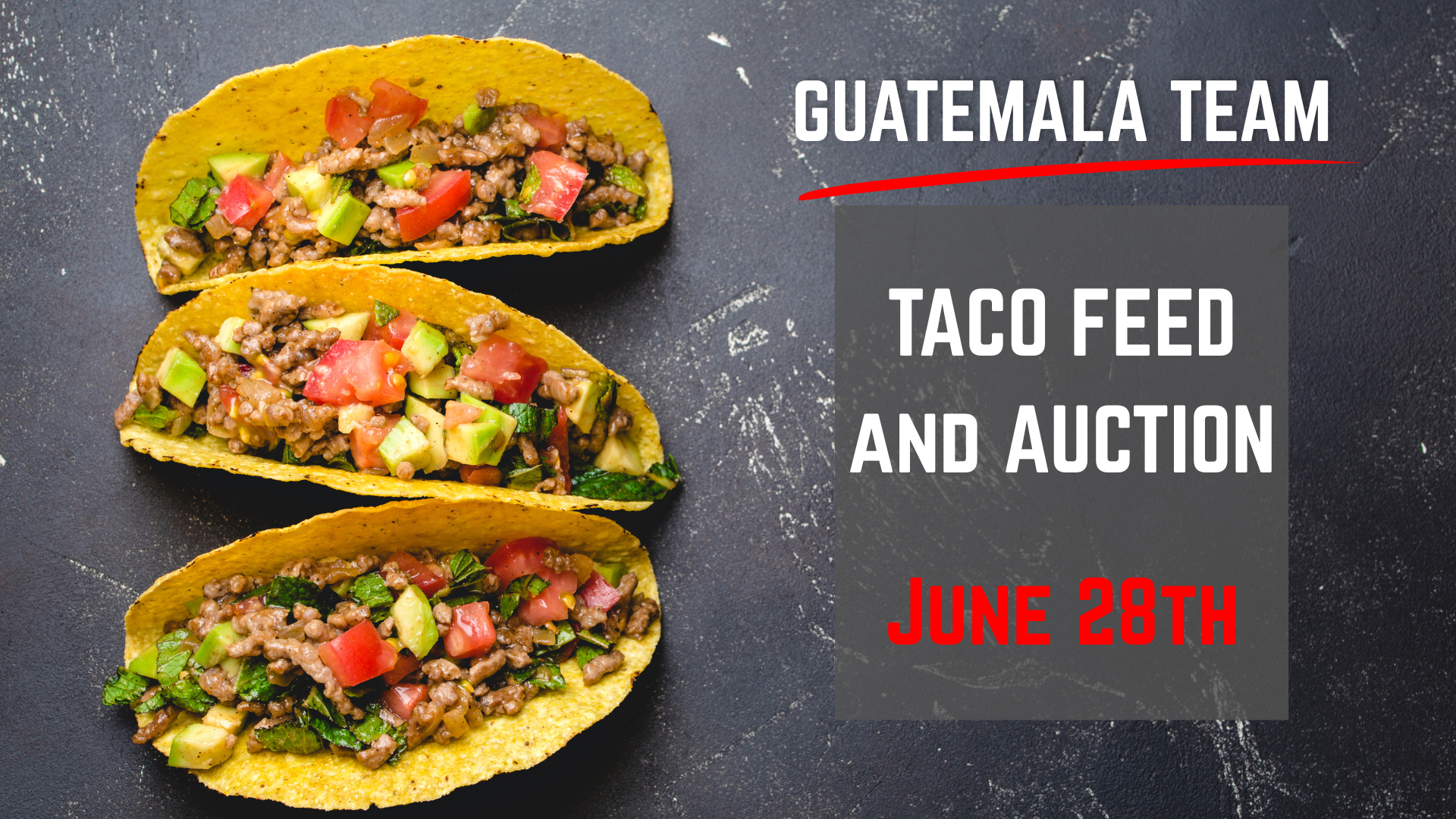 Taco Feed and Auction