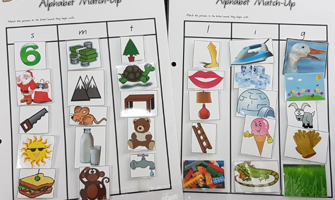 Initial Sound Picture Match-Up