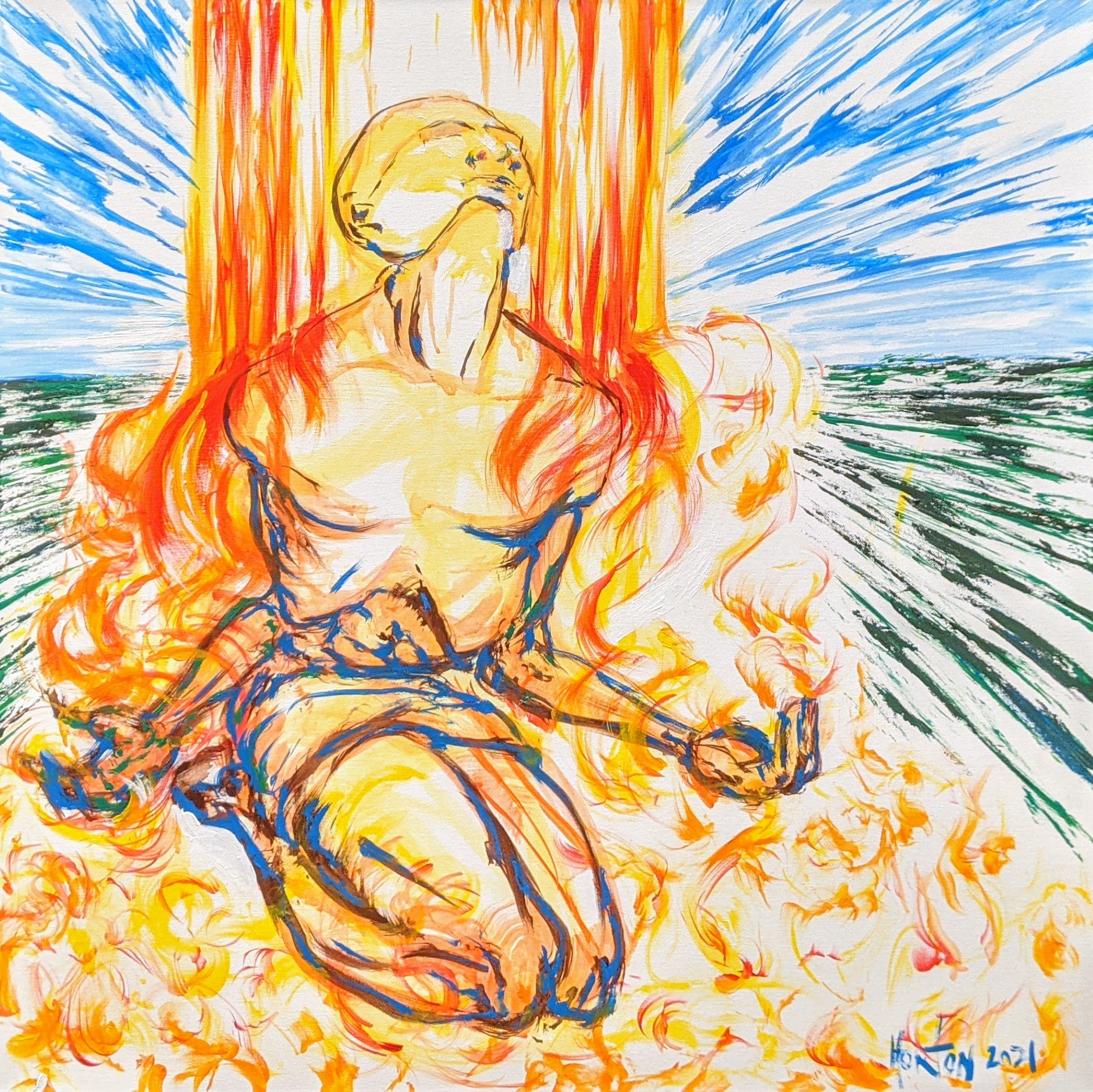 Holy Fire Fall!