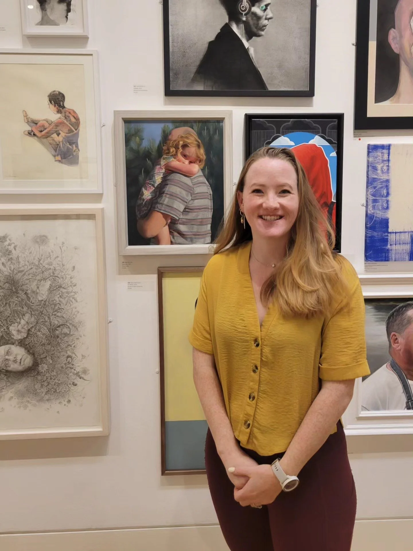 From London up to Edinburgh! Absolutely baffled at being included in the Royal Scottish Academy 199th Annual Exhibition!

(From now till June 8th! The whole show is wild and incredible and well worth a trip)