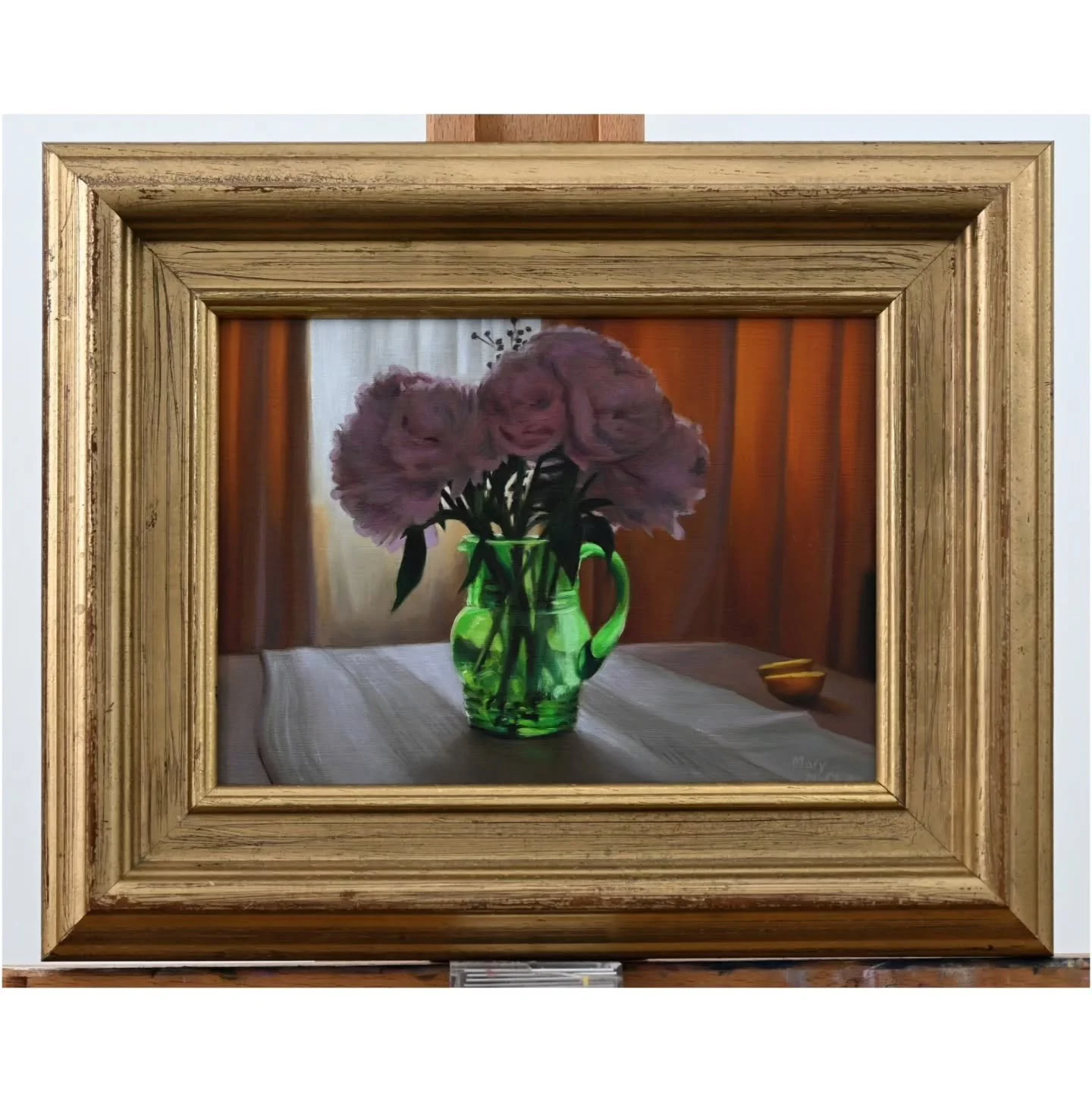 This unusual little gem came out of trying intentionally use elements from artists I admire, in this case I was looking at Mia Bergeron, Jeremy Miranda, and Maxfield Parrish for the intense colors, backlit drama and unexpected glow - loved having a s