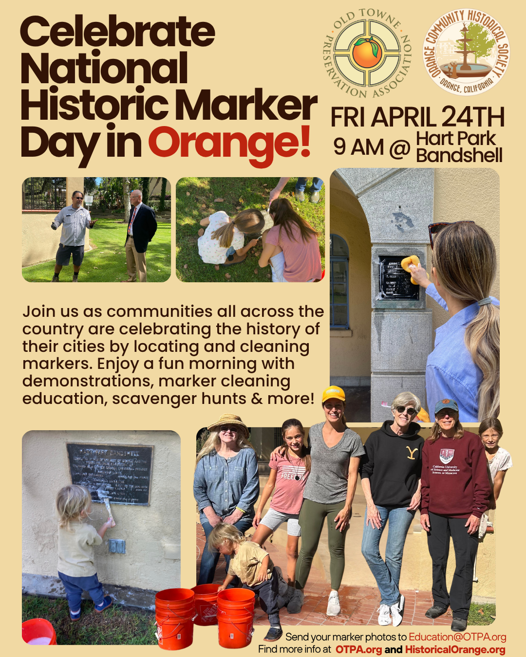 OCHS & OTPA Celebrate “National Historic Marker Day”