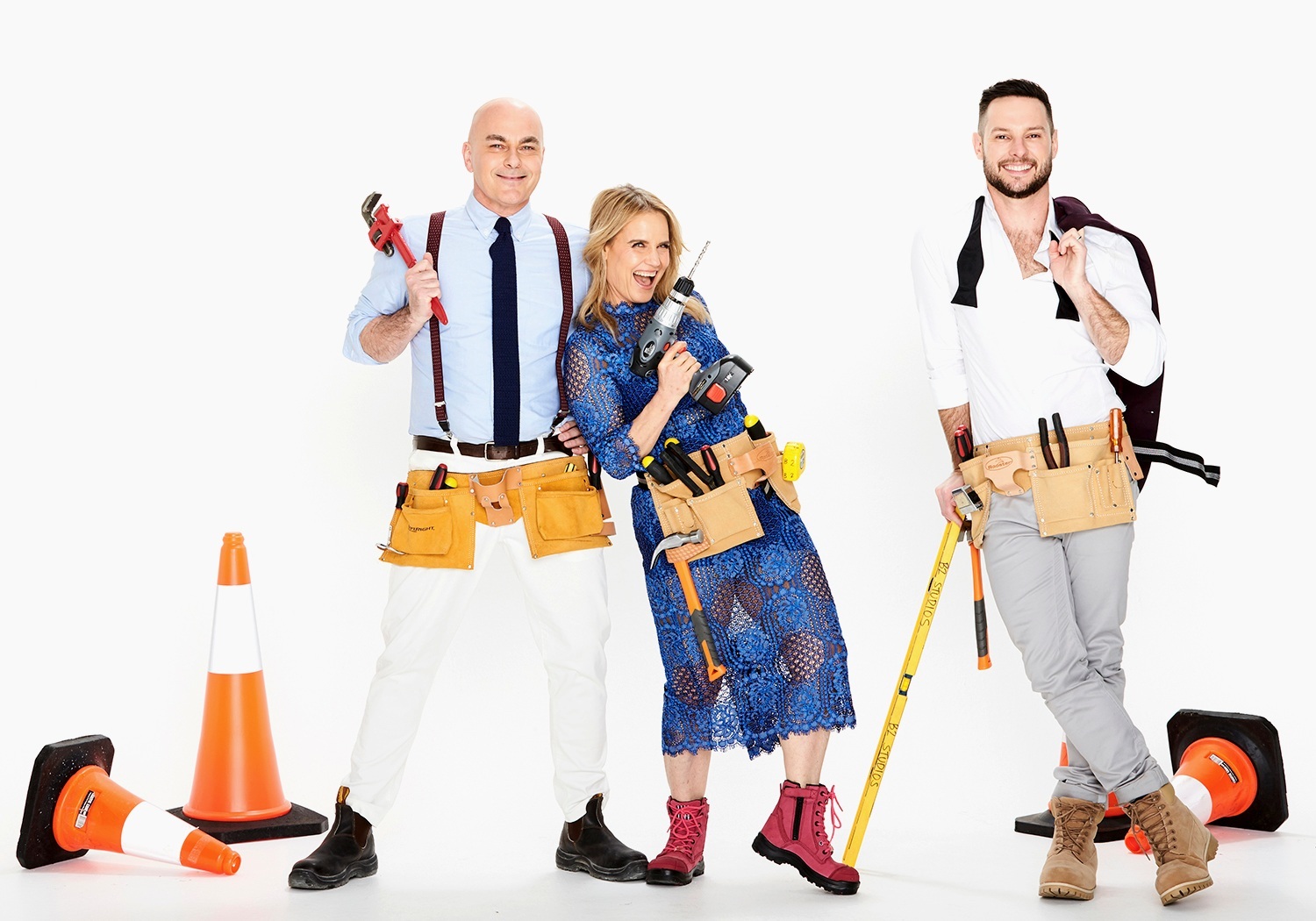 neale whitiker, shaynna blaze + darren palmer - the block
