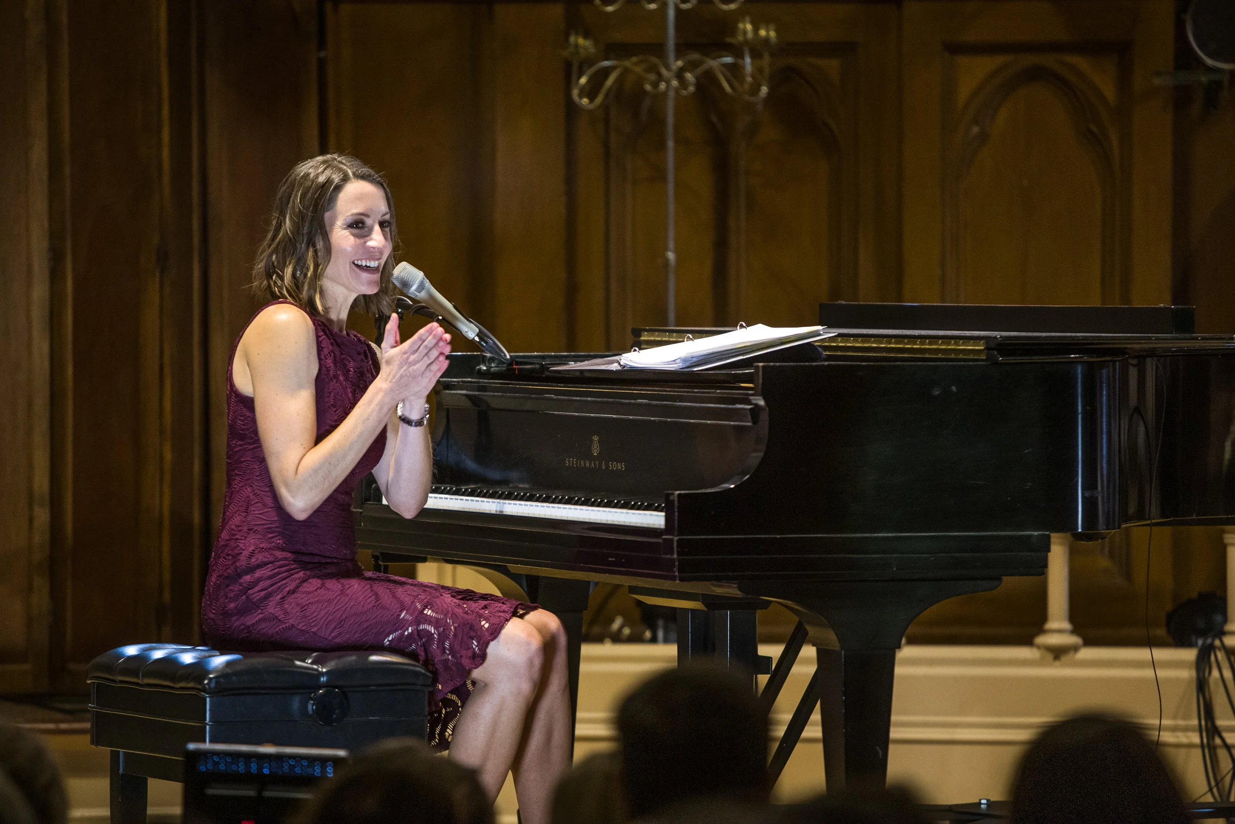 Photos from Live Recording Concert with members of Oregon Symphony