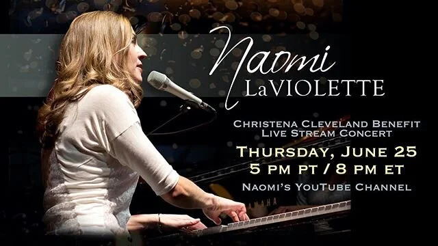 Tune in tomorrow on my YouTube channel! Livestream concert... and please say hi in the chat, let me know you are there!