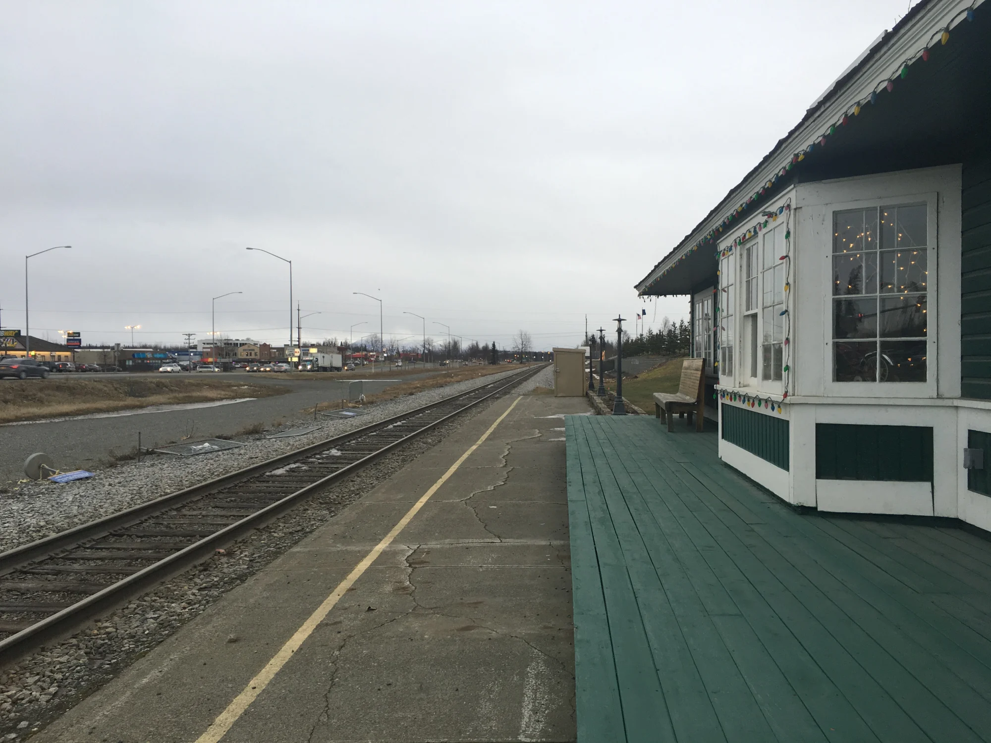 Wasilla Depot 100 years after construction.