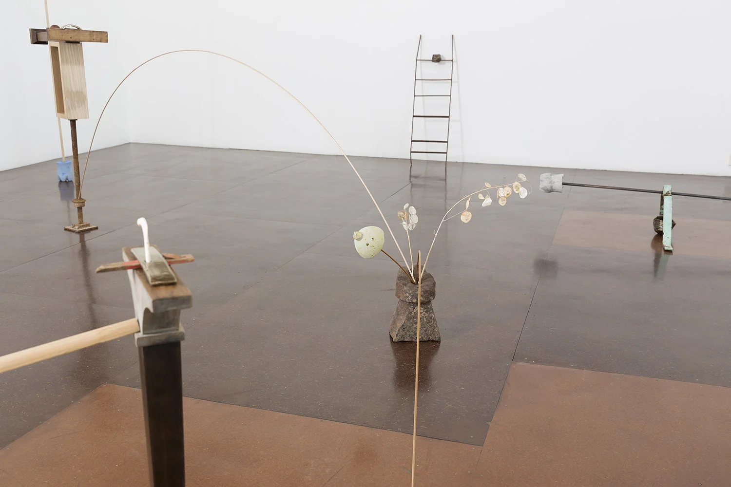 Rebecca Gallo, Support System , Installation view at Darren Knight Gallery, 2017. Photo by Simon Hewson.