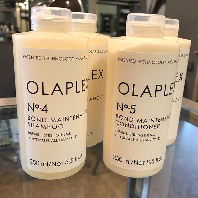 Loving the New Olaplex Shampoo &amp; Conditioner.  The shine 😍 &amp; it doesn&rsquo;t weigh down fine hair 🤗