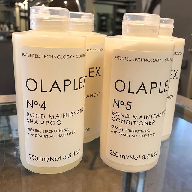 Loving the New Olaplex Shampoo &amp; Conditioner.  The shine 😍 &amp; it doesn&rsquo;t weigh down fine hair 🤗