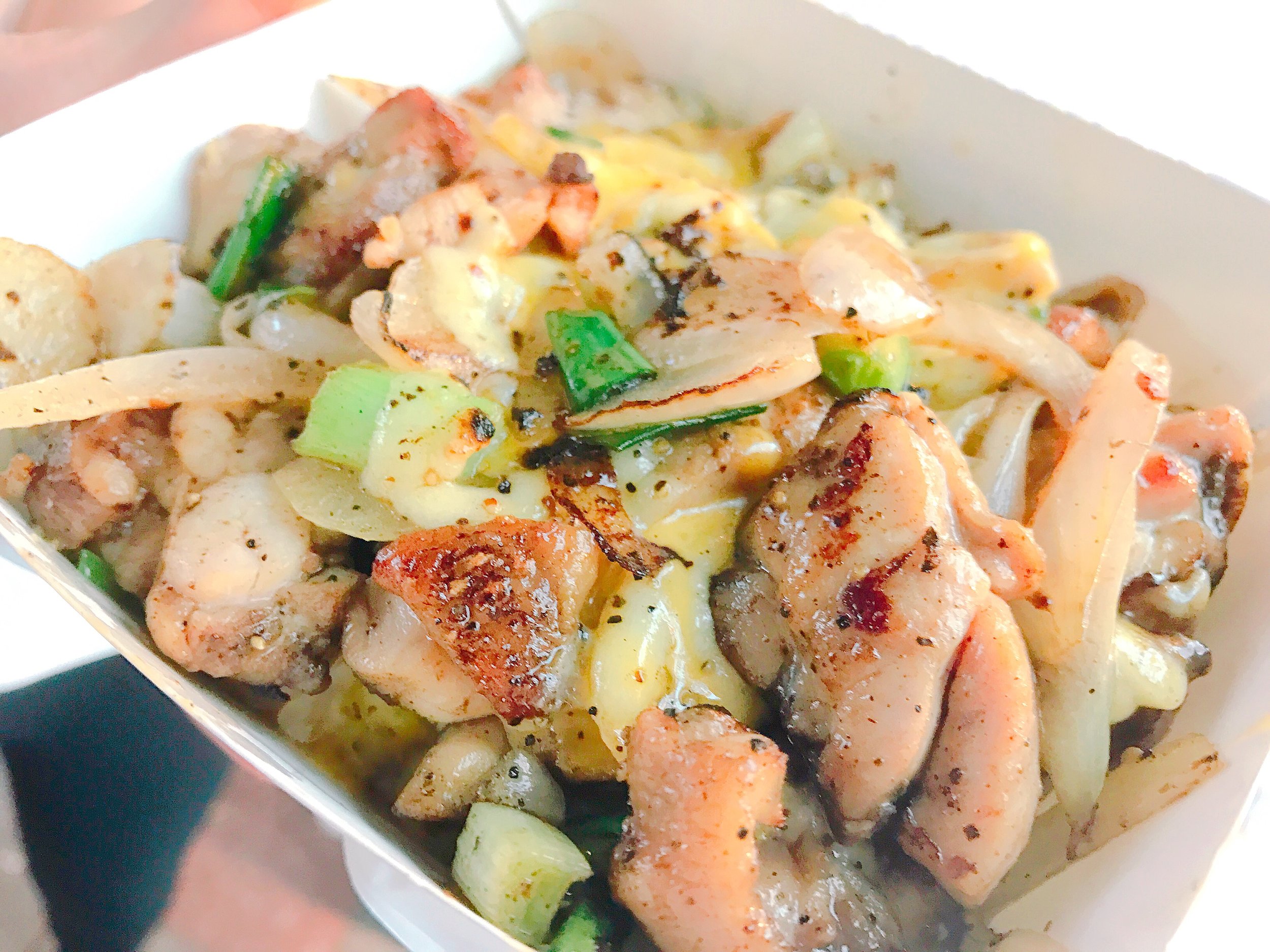 chesse chicken at ningxia night market