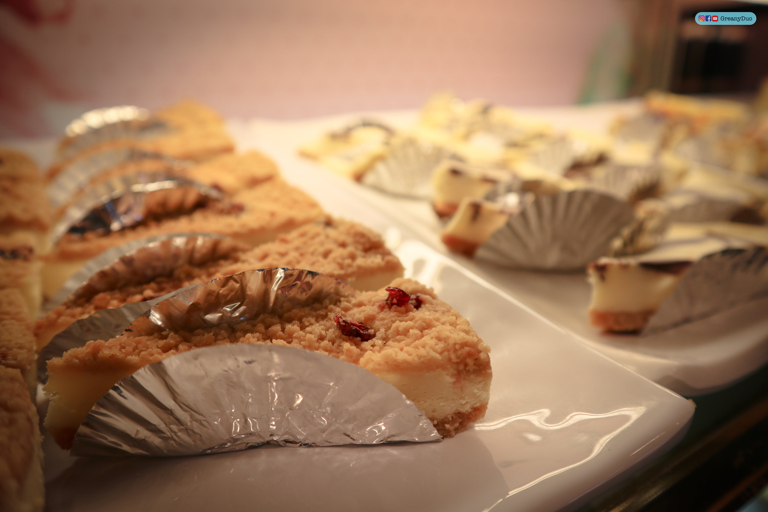 cheesecake at บุฟเฟ่ต์ชาบูไต้หวันที่ Hakkai Shabu Shabu ซีเหมินติง