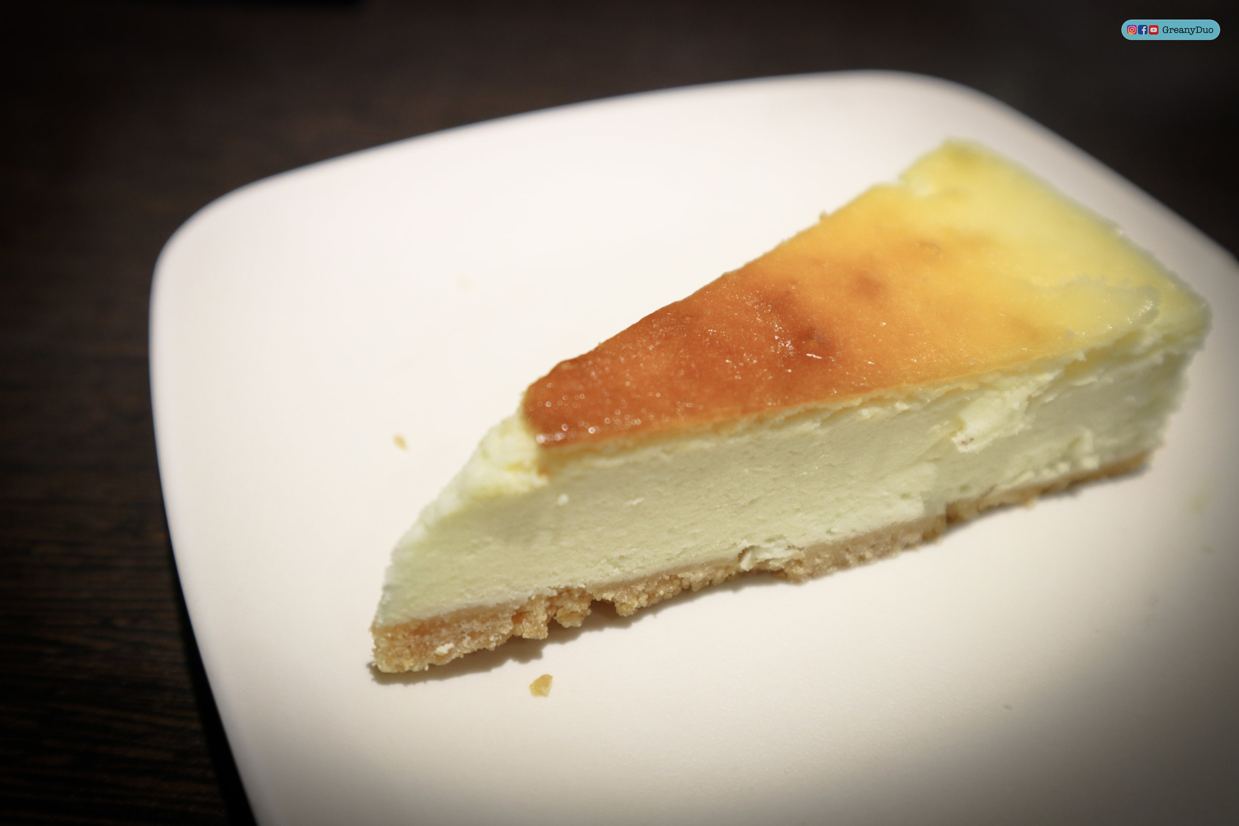 cheesecake at บุฟเฟ่ต์ชาบูไต้หวันที่ Hakkai Shabu Shabu ซีเหมินติง