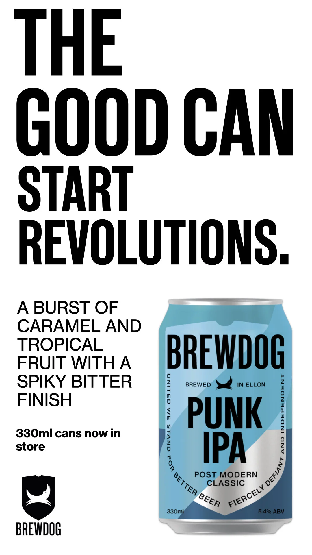 Campaign to launch BrewDog cans in market