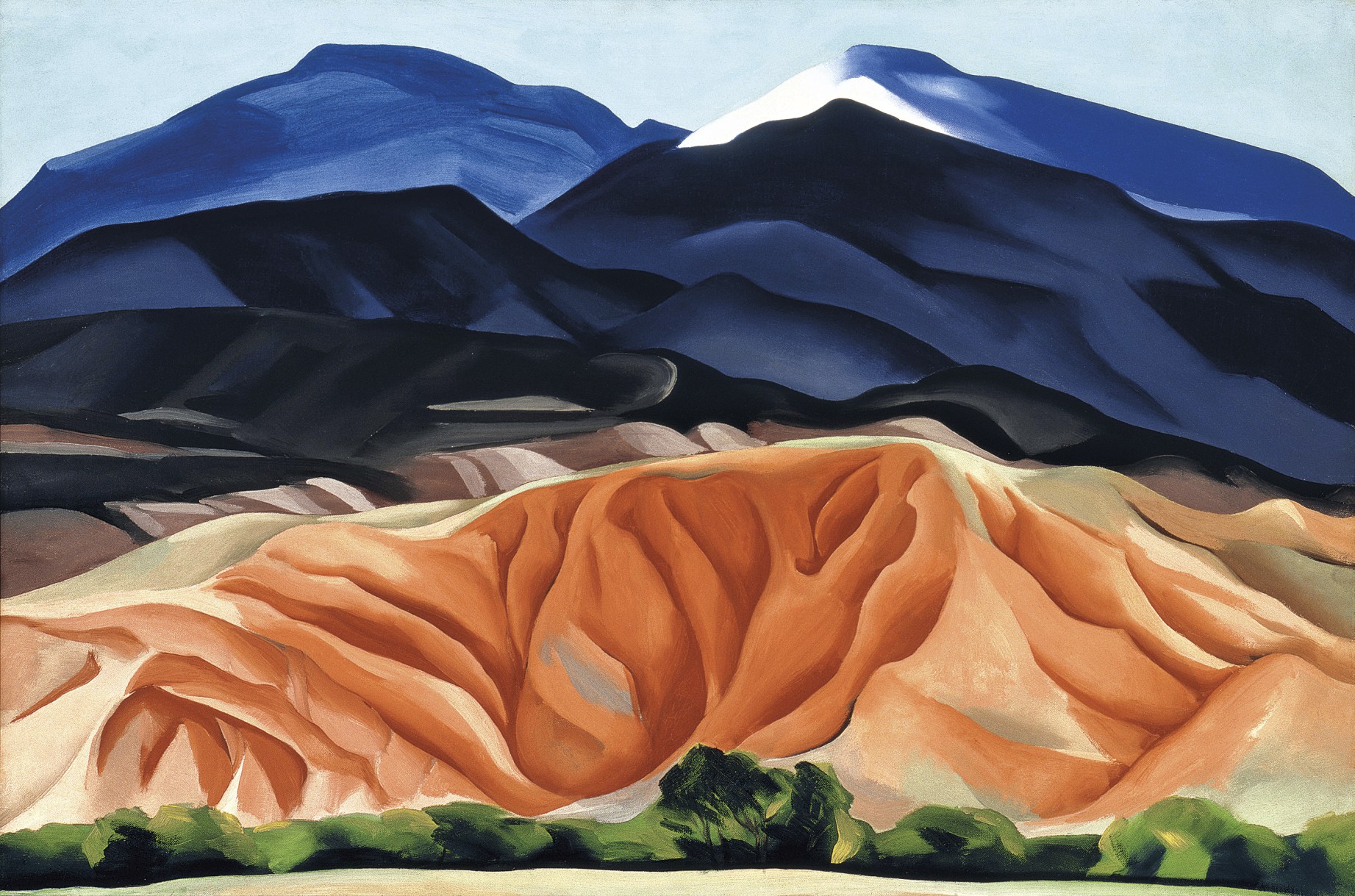 Black Mesa Landscape // Out Back of Maries II, 1930.