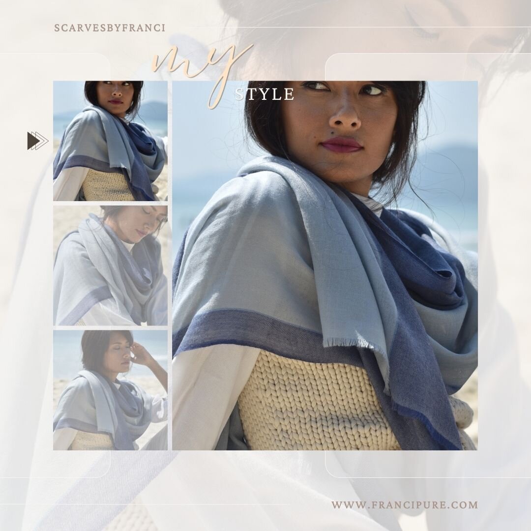 🌻Springtime Favourite🌻

As the days grow brighter, so too should your wardrobe! This Spring, treat yourself to our favourite blue cashmere wrap in Arctic Ice. The perfect blend of light blue and denim tones, this wrap has just the right amount of s