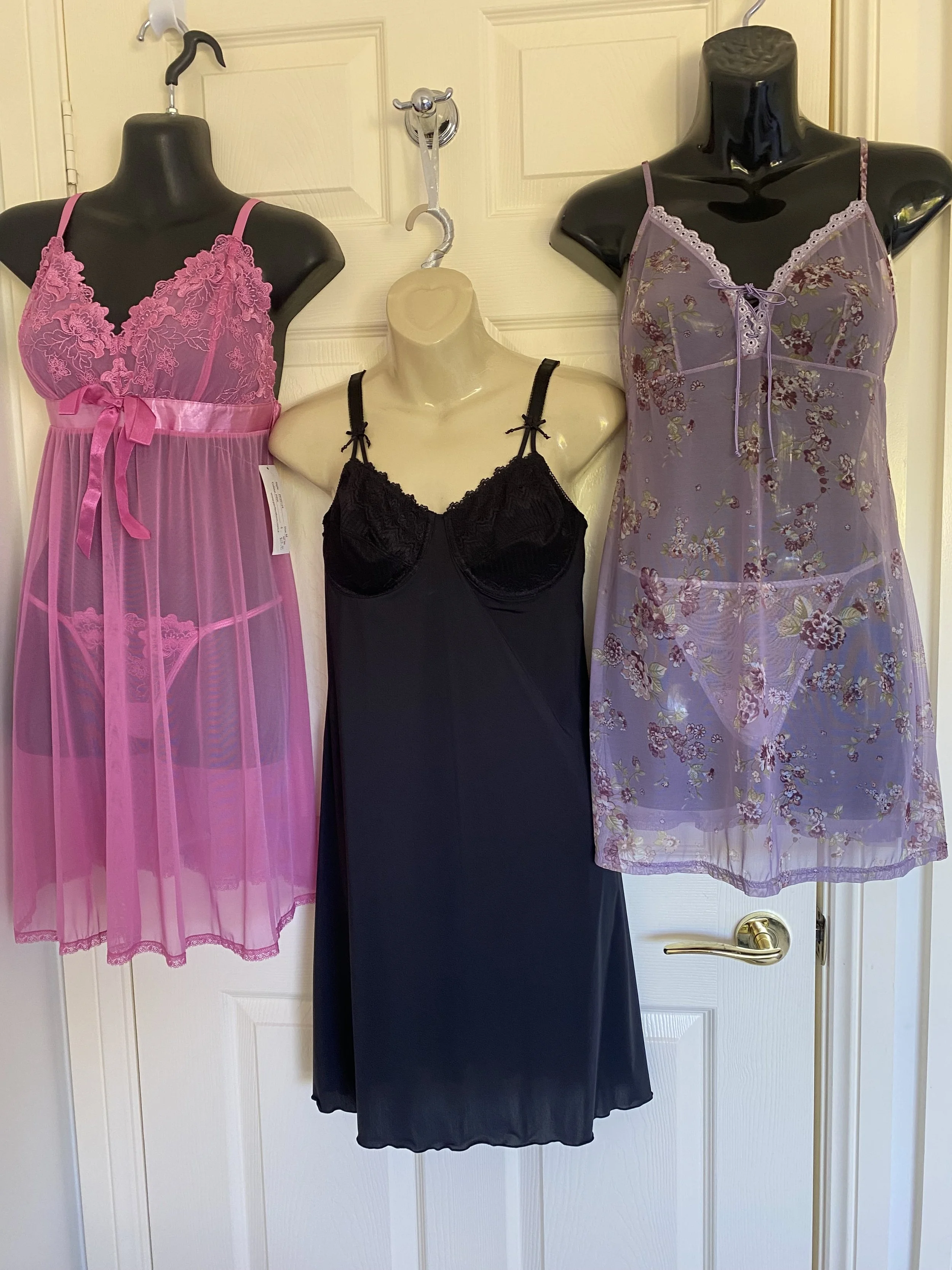 Chemise and Matching "G" - Size 12 ( Pack of 3)