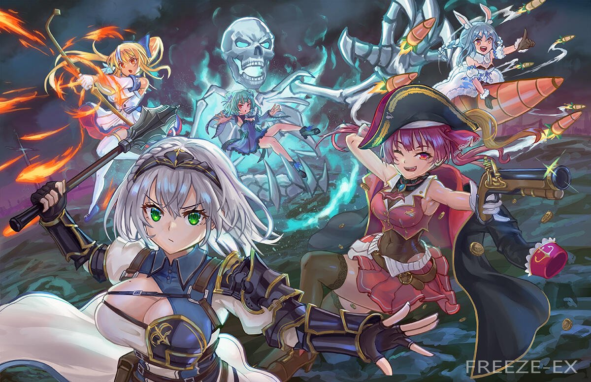 Hololive Generation 3 HoloFantasy 1.7 x 3 Vinyl Poster — Freeze