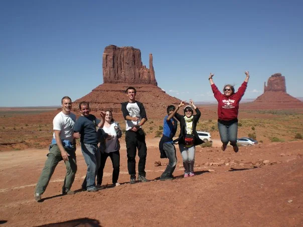 Travelling (and jumping) alone in America with the TrekAmerica gang.