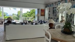 Living Room and Deck Spatial