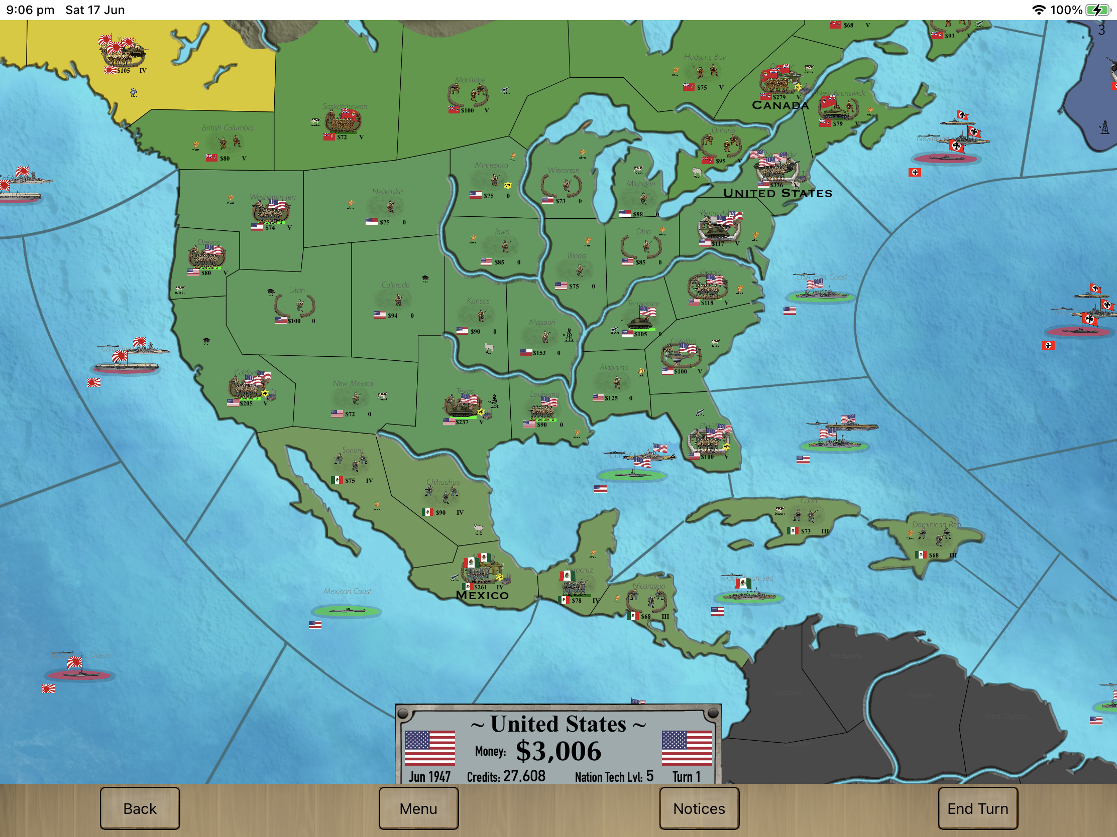World At War game- Attack on America