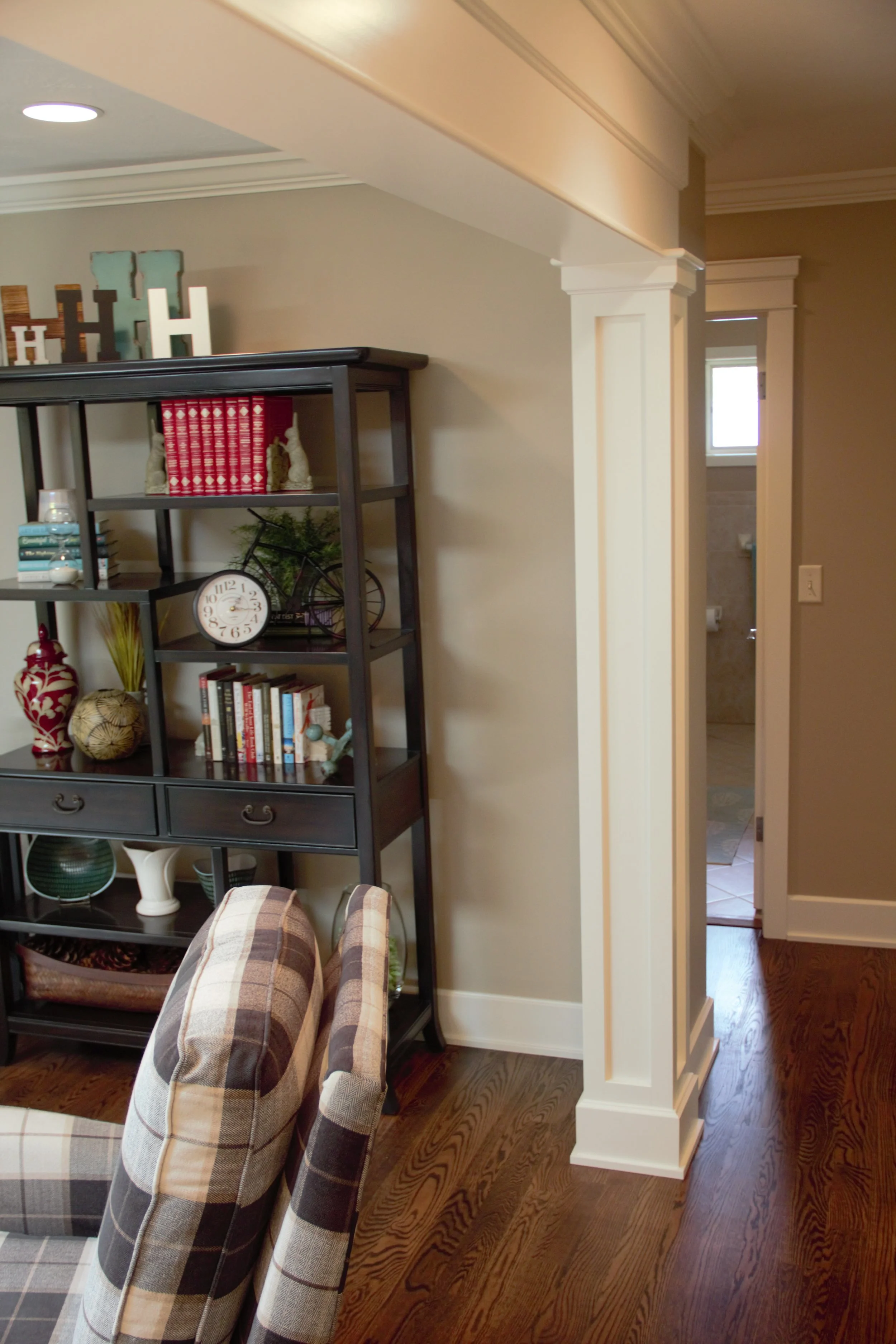  Pilaster and beam added 