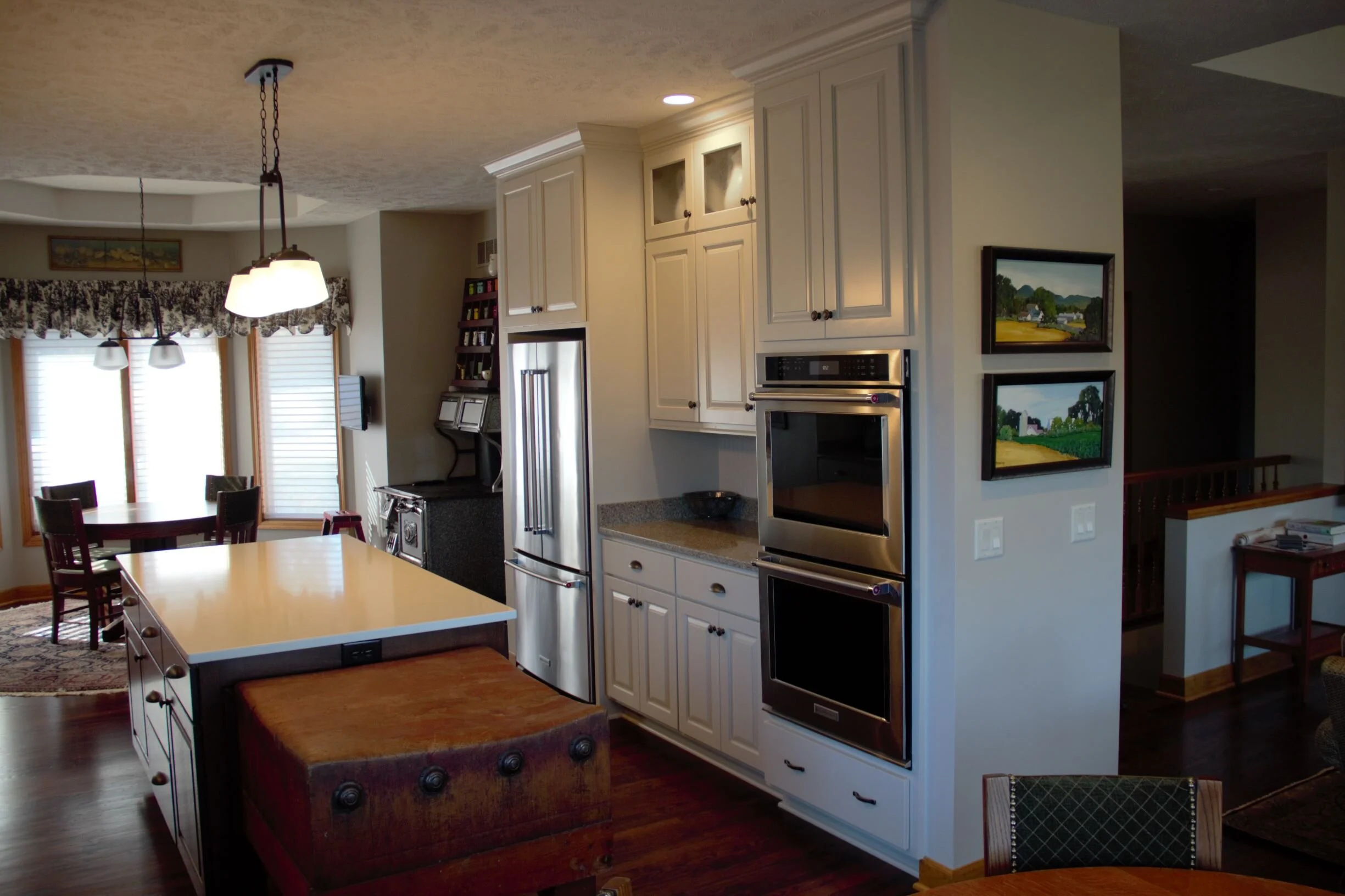  New kitchen in a remodeling project 