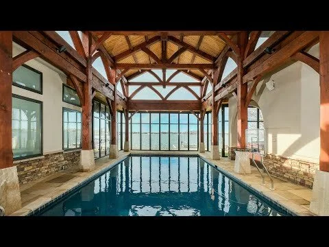 Timber Frame Pool Pavilion - Texas Timber Frames