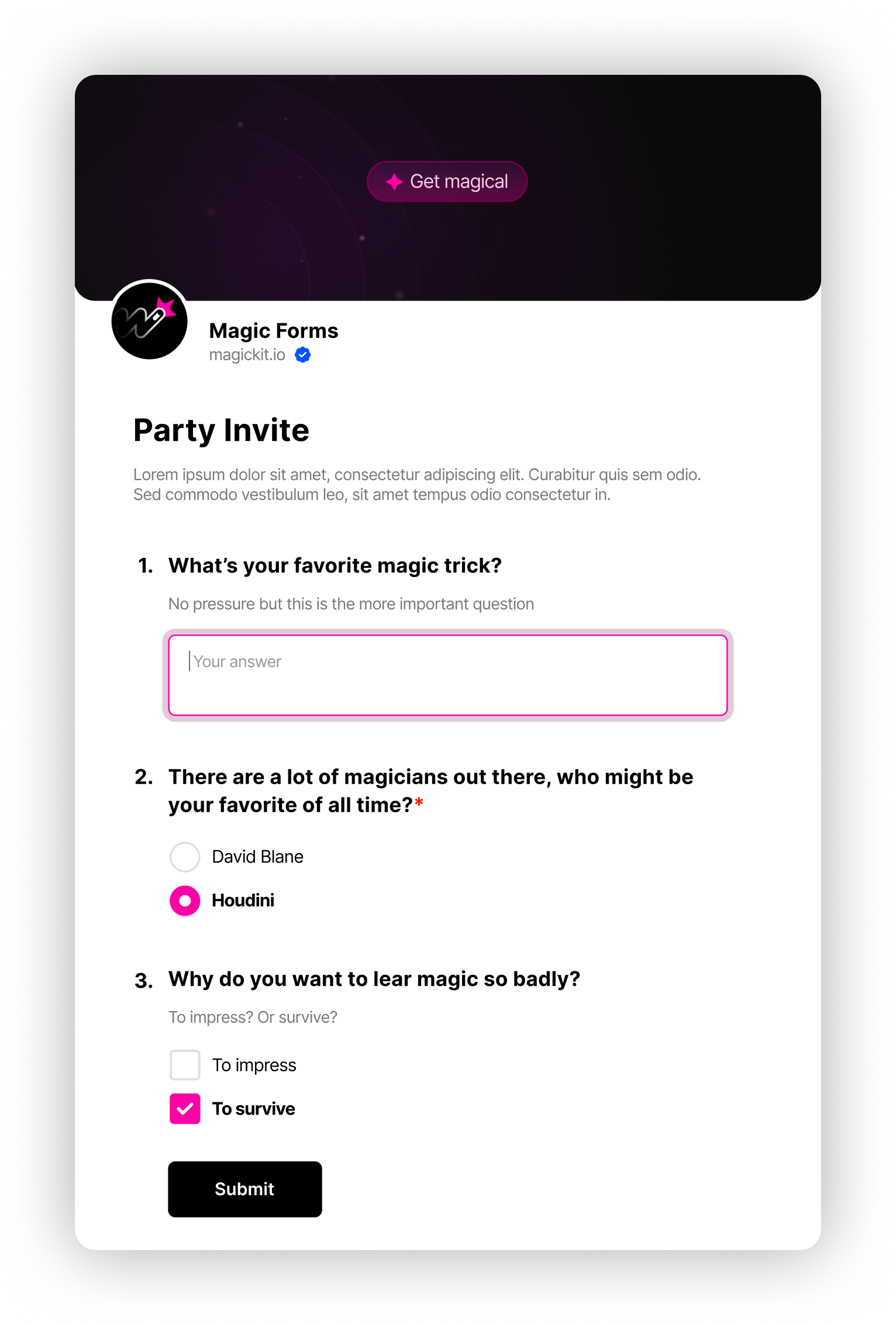 Embed Google Forms