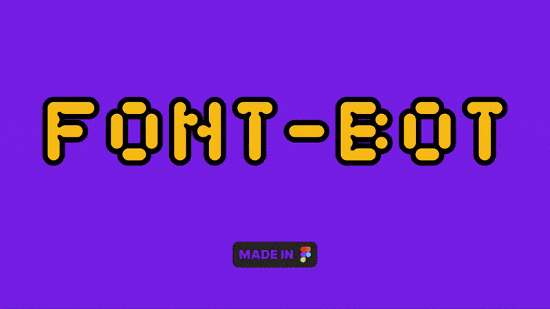 I once asked a human to make me a font… I’m still waiting