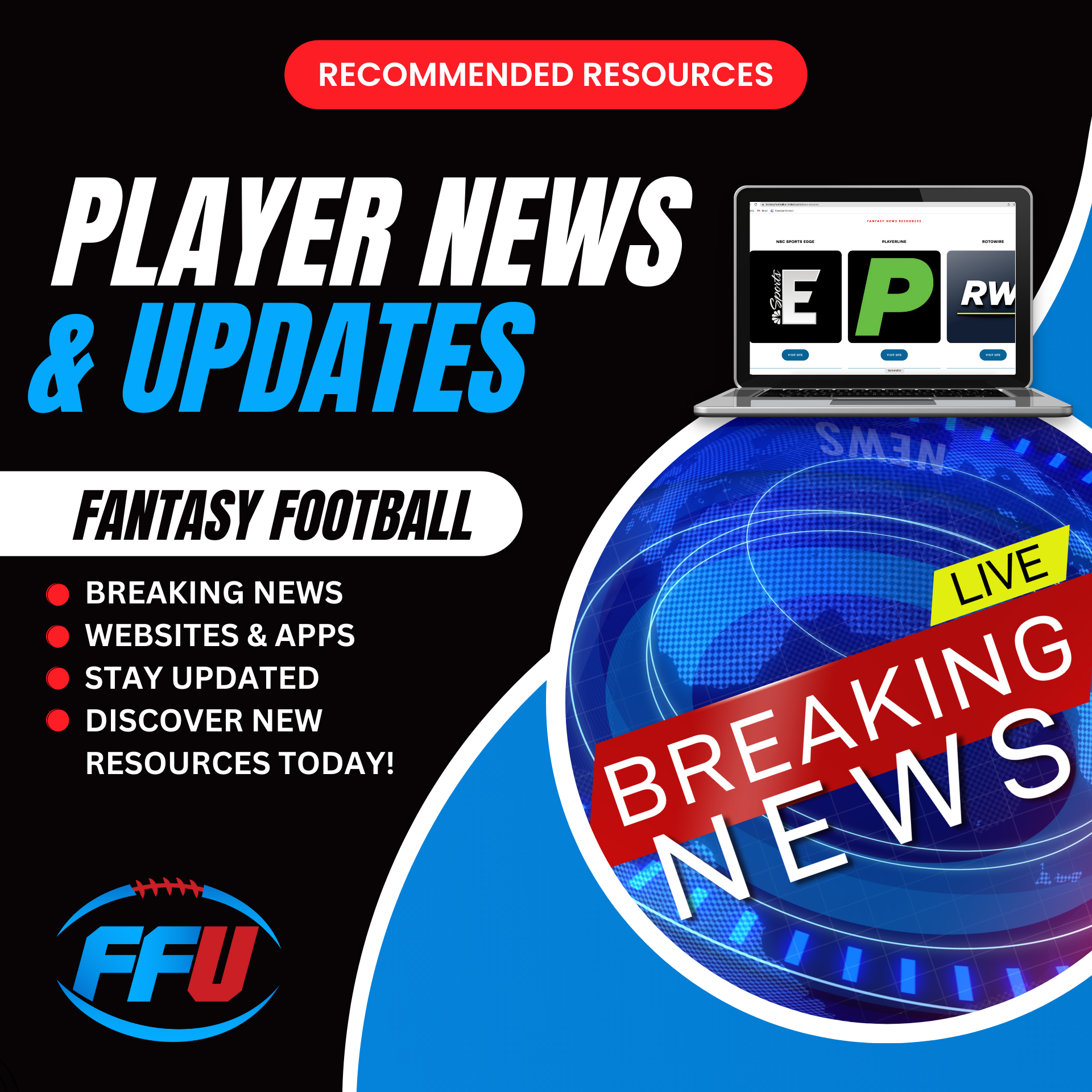 NFL PLAYER NEWS RESOURCES — Fantasy Football Unlimited