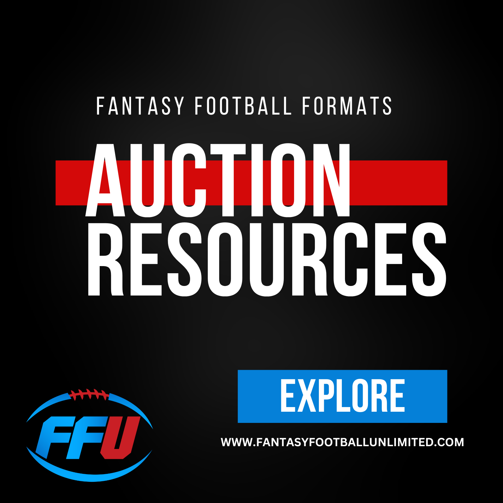 auction draft fantasy football rankings