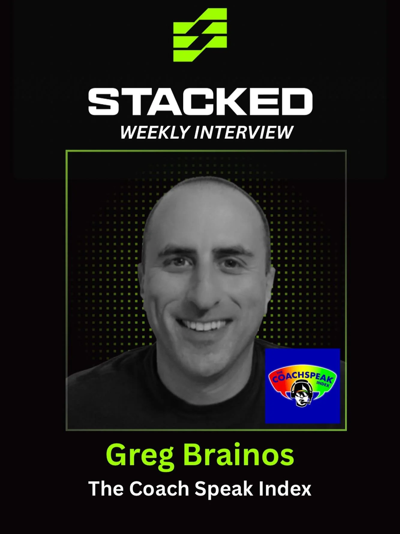 π¨ NEW @fantasyfootballunlimited EPISODE:
Greg Brainos joins me to share what’s new with @CoachspeakIndex, his experience with @STACKEDLEAGUE, and player discussion ahead of week 8 in #fantasyfootball!
We talk:
• Coach Speak Index evolut