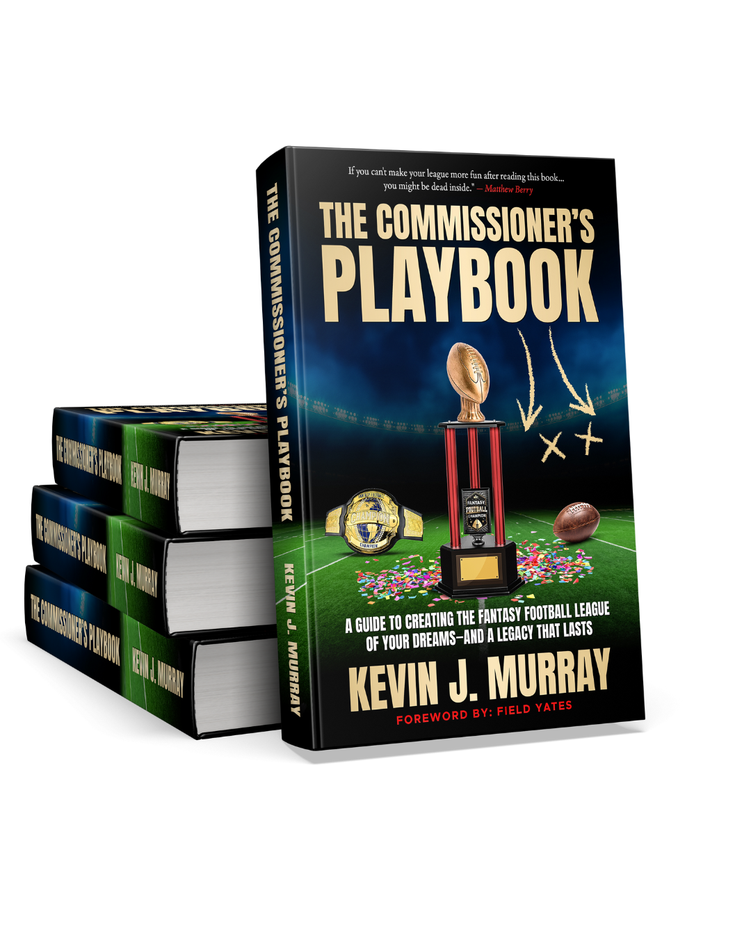The Commisssioner’s Playbook hardcover book on Amazon.png