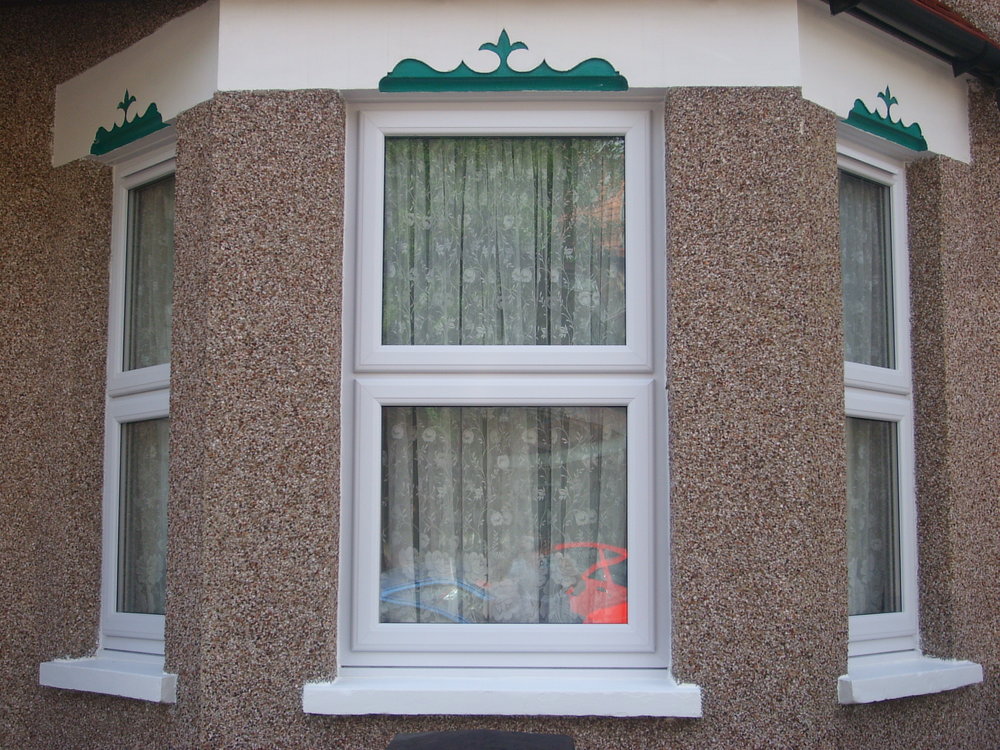 Net Curtains On Upvc Windows, How To Put Up Net Curtains On A Bay Window