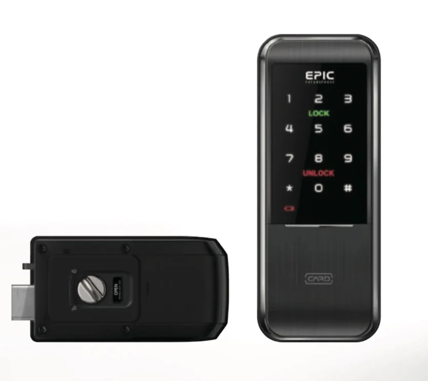 EPIC TRIPLEX 2 WAY (pin number, rfid card, standard deadbolt)