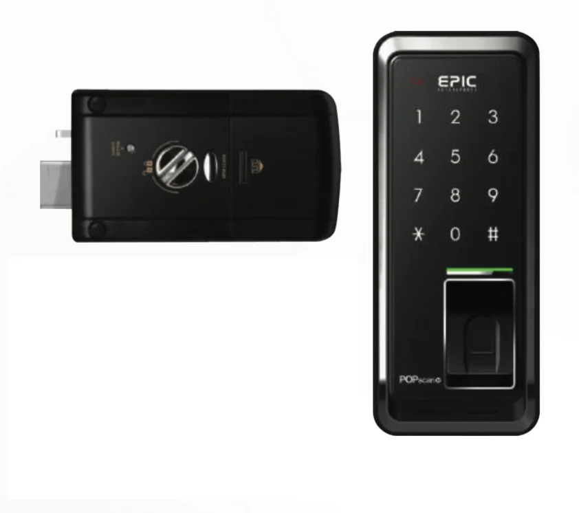 EPIC POPSCAN M (fingerprint, pin number, standard deadbolt)