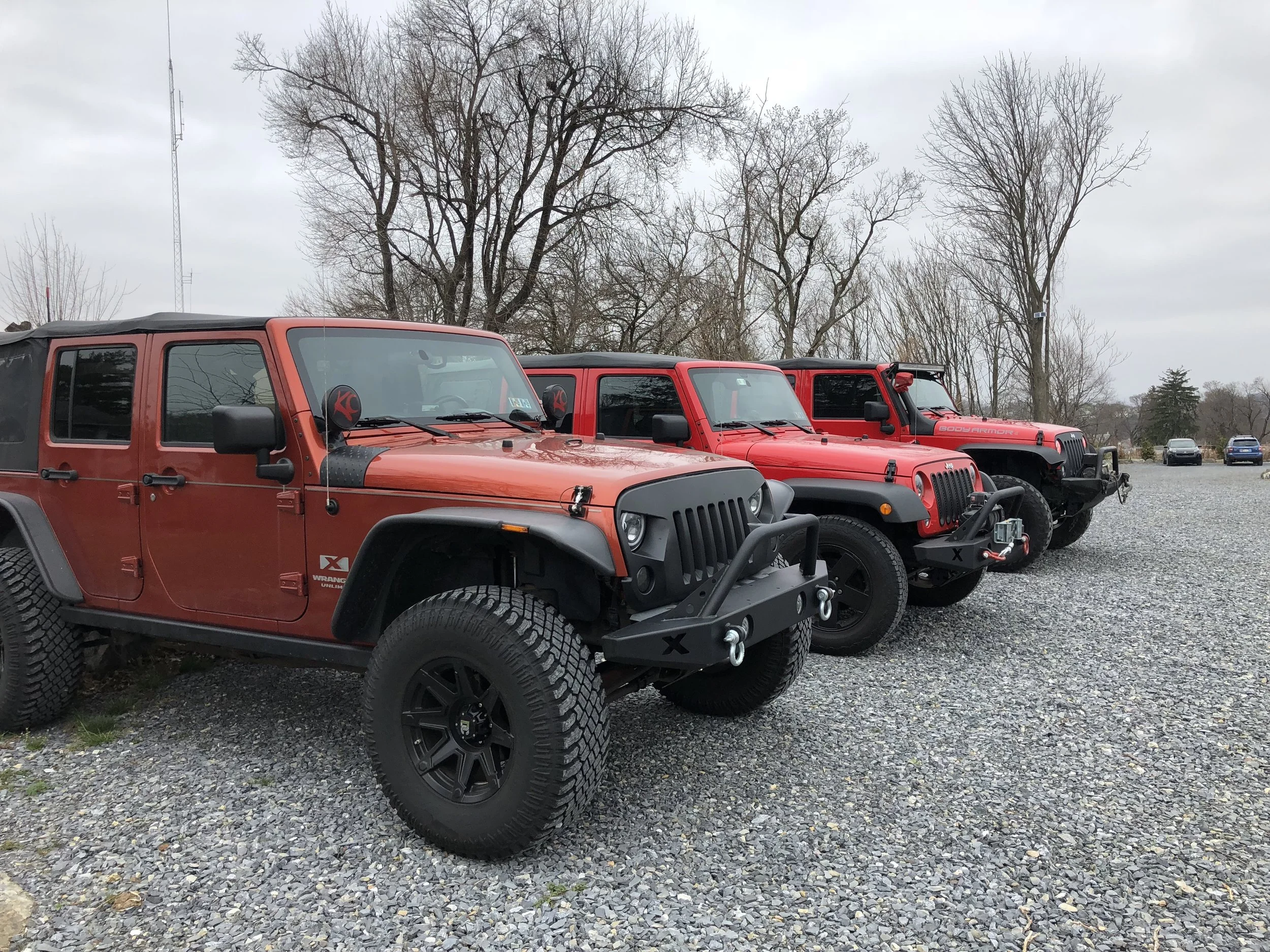 Our first event... JEEP rides to Weyerbacher