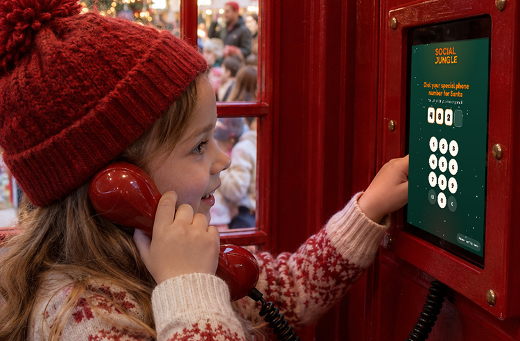 The North Pole Hotline &mdash; Social Jungle Christmas brand activation