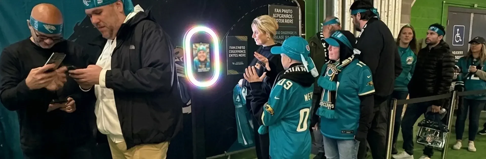 AI photo booth for events at a brand activation by Social Jungle