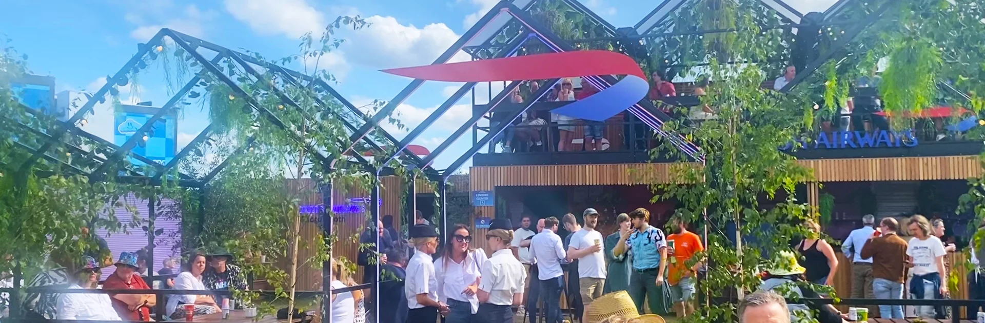 Brand activation at BST Hyde Park festival — Social Jungle experiential marketing