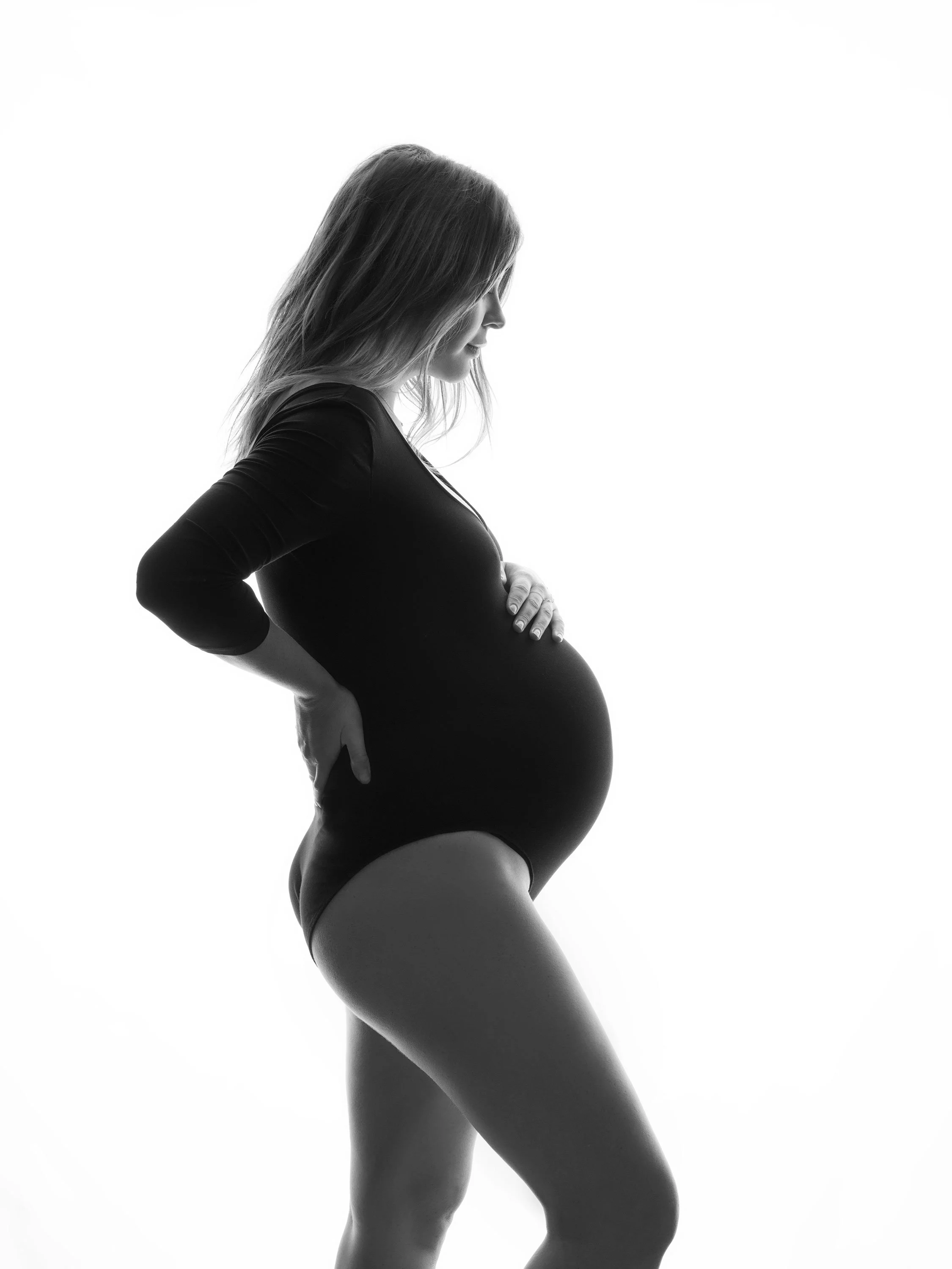 Pregnancy photoshoot by Nemi Miller - a specialist maternity photographer with a West London studio.