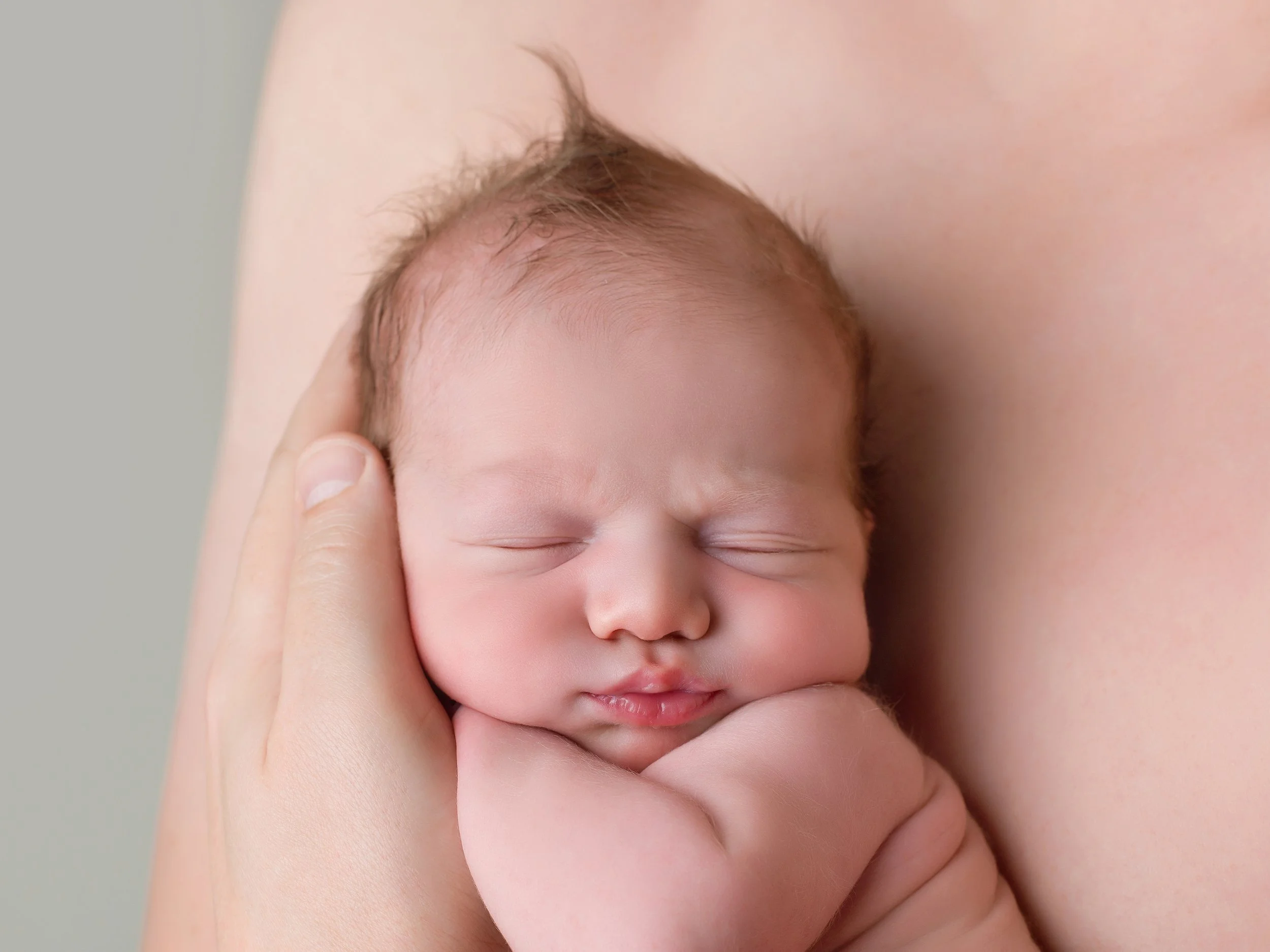 At-home newborn photography London, professional baby photoshoots by Nemi Miller