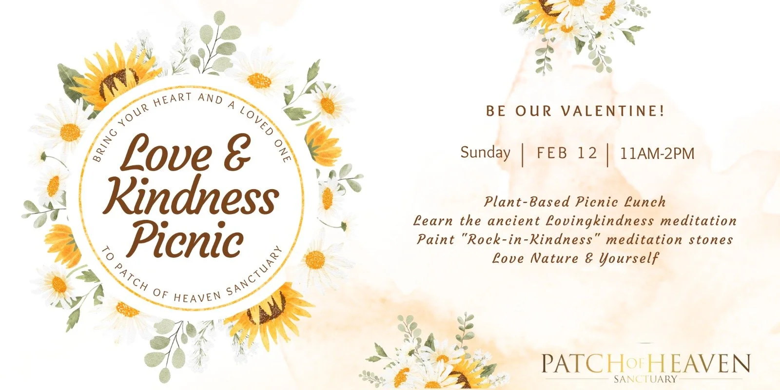 Love & Kindness Picnic At Patch for Valentine’s Day